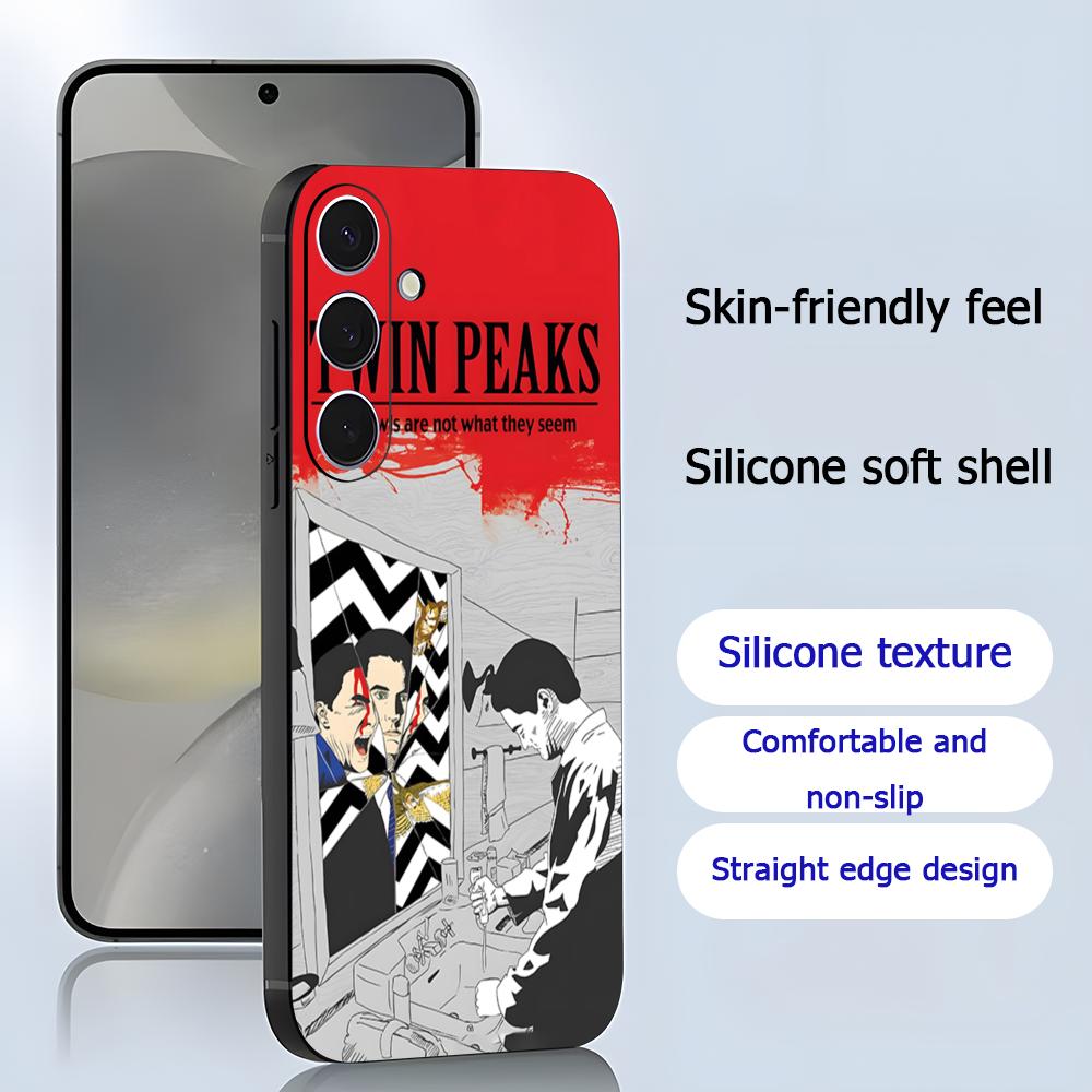T-Twin P-Peaks Movie Retro Pho - Phone Cases Black ulasan dan harga