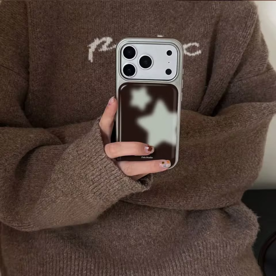 Ins Trendy Blue Stars Brown Sh - Phone Cases Drop Proof ulasan dan harga