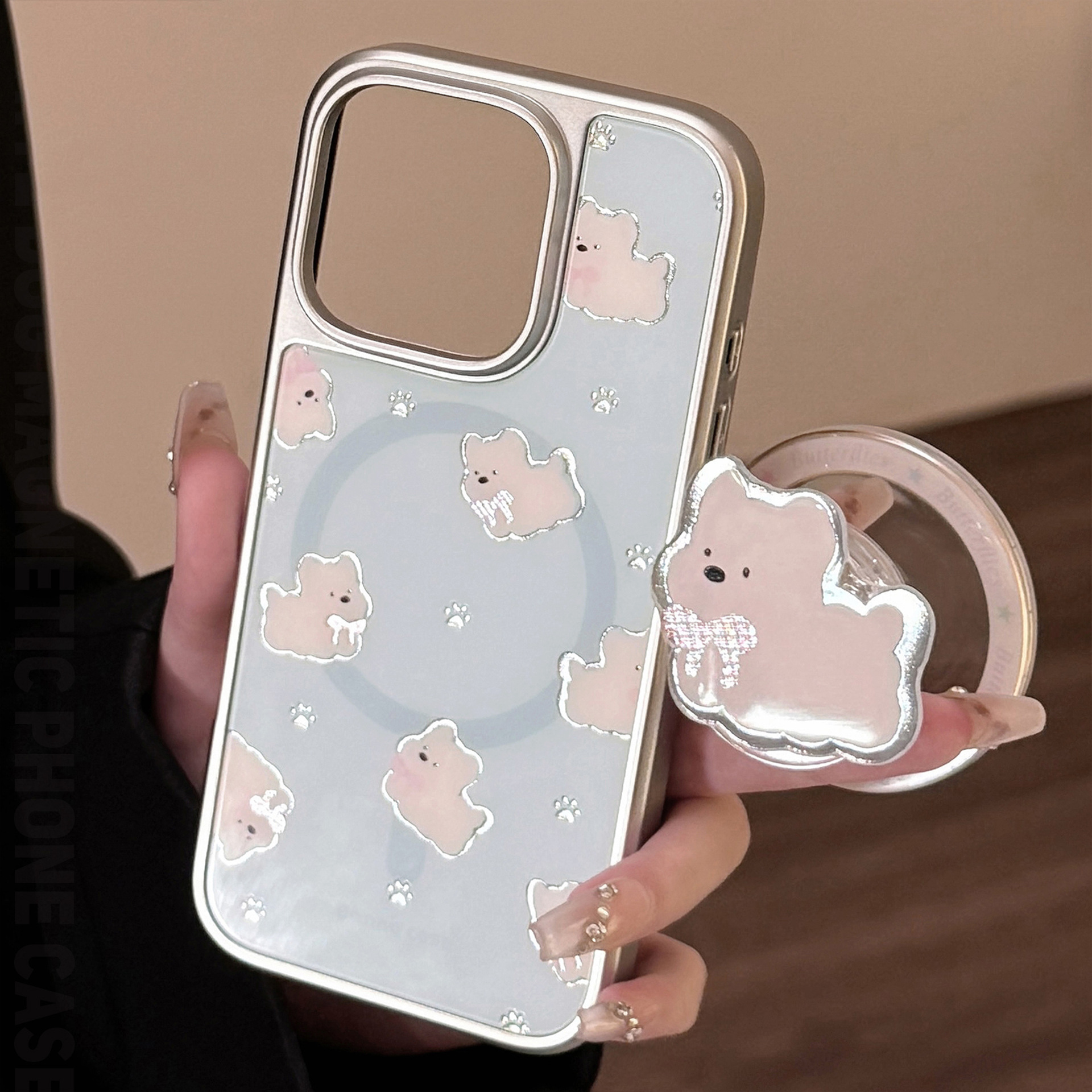 Korean Cute Cartoon Puppy Brac - Phone Cases Girly ulasan dan harga