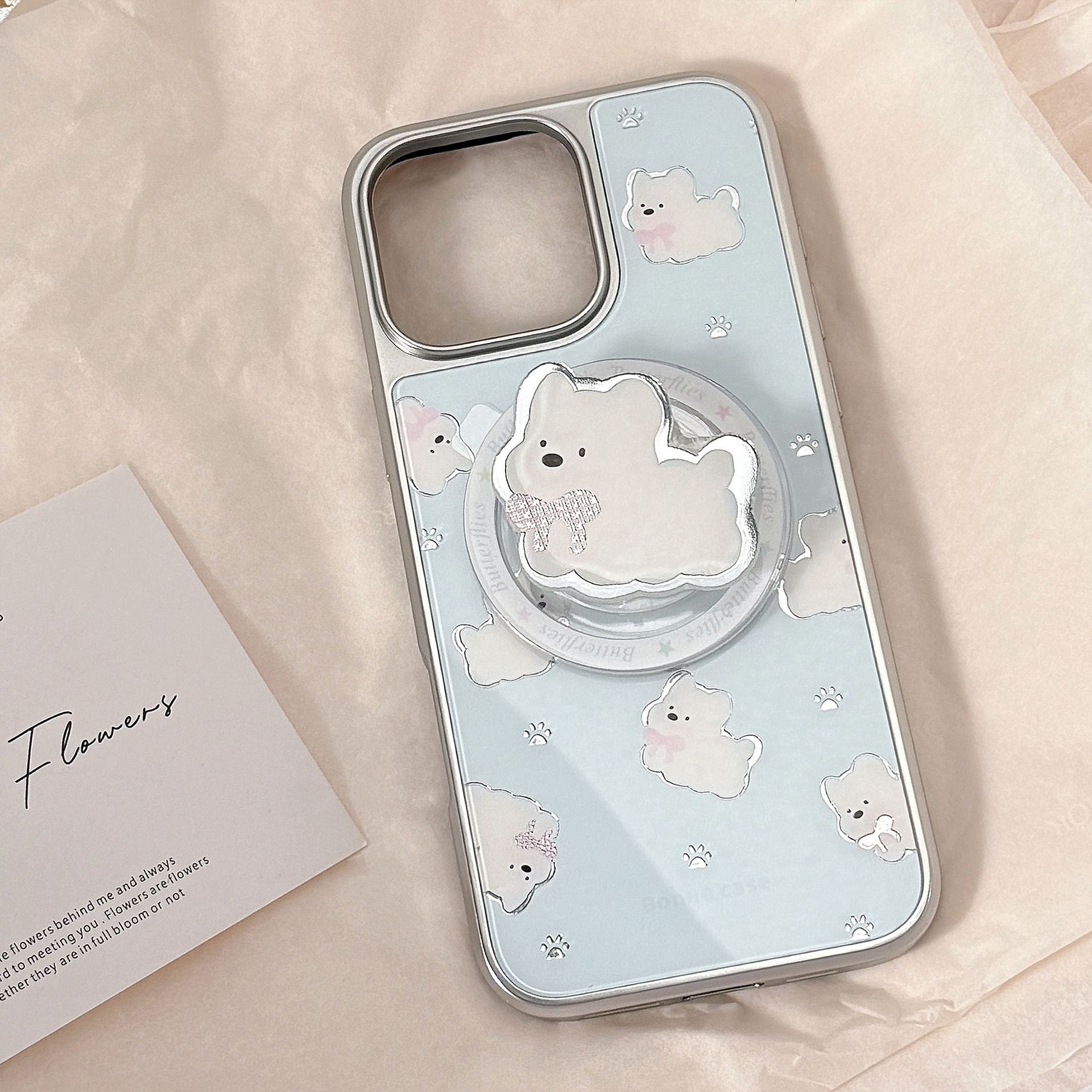 Korean Cute Cartoon Puppy Brac - Phone Cases Girly ulasan dan harga