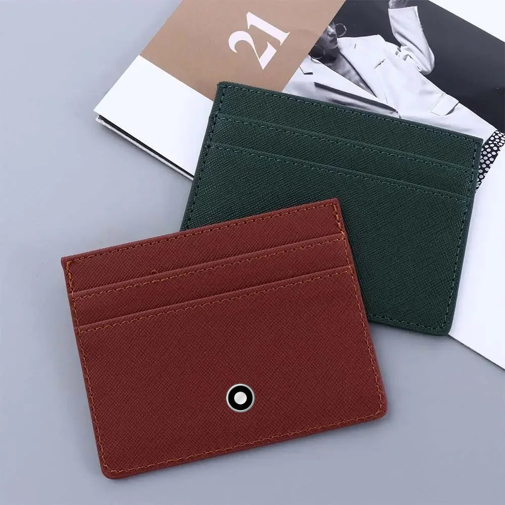 Minimalist Women Men Leather S - Card Holder Slim Case ulasan dan harga