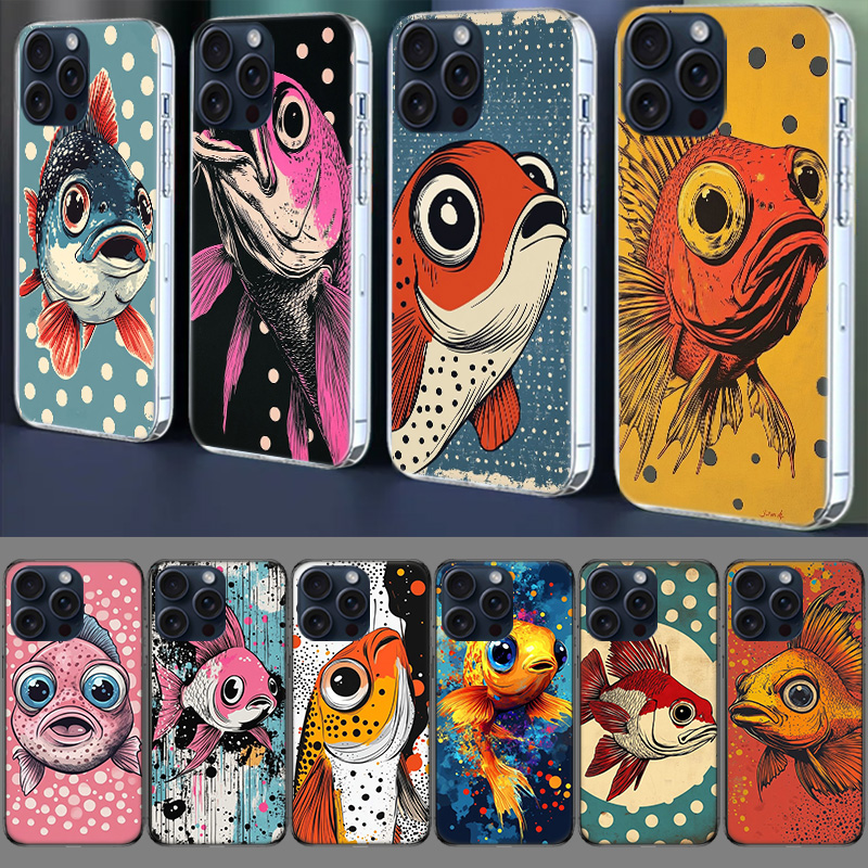 Pop Art Drawing Ideas Fish Cle - Phone Cases Drawing Ideas ulasan dan harga