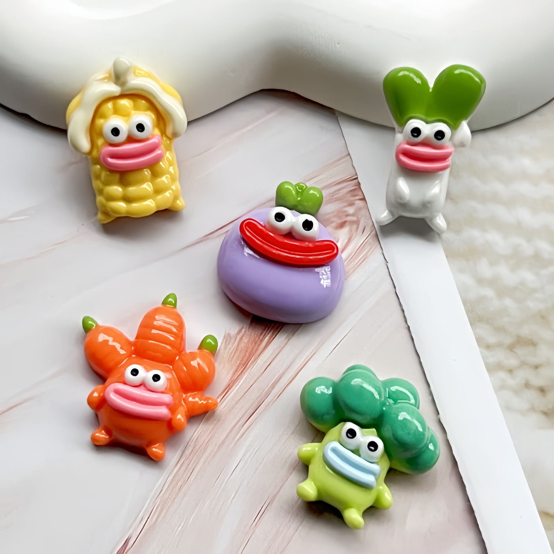 5pcs Cartoon funny vegetable u - Phone Cases Ugly ulasan dan harga