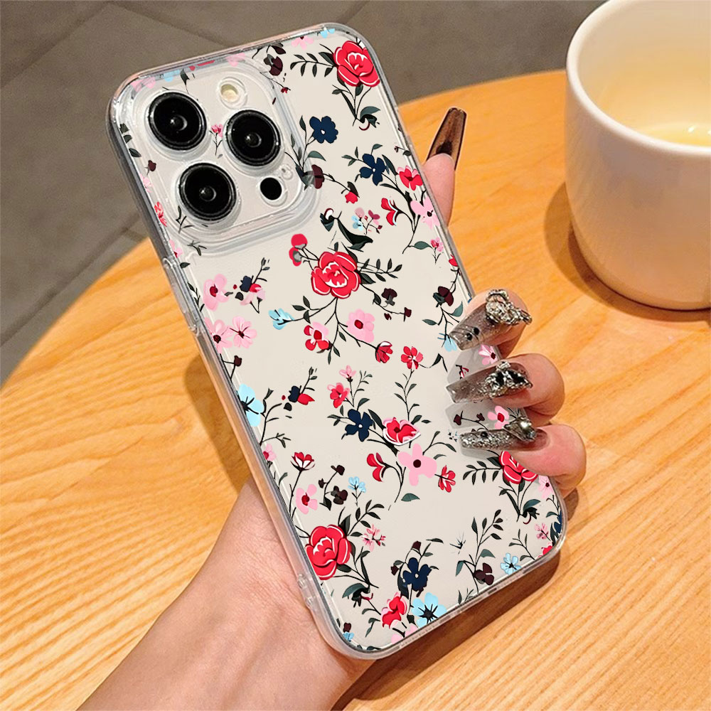 Flowers Plants Clear Phone Cas - Phone Cases Drop Proof ulasan dan harga
