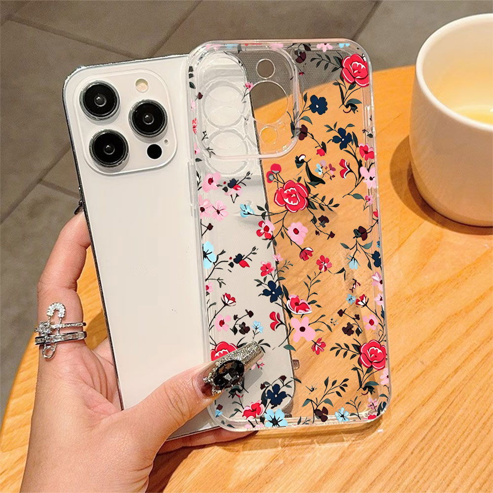 Flowers Plants Clear Phone Cas - Phone Cases Drop Proof ulasan dan harga