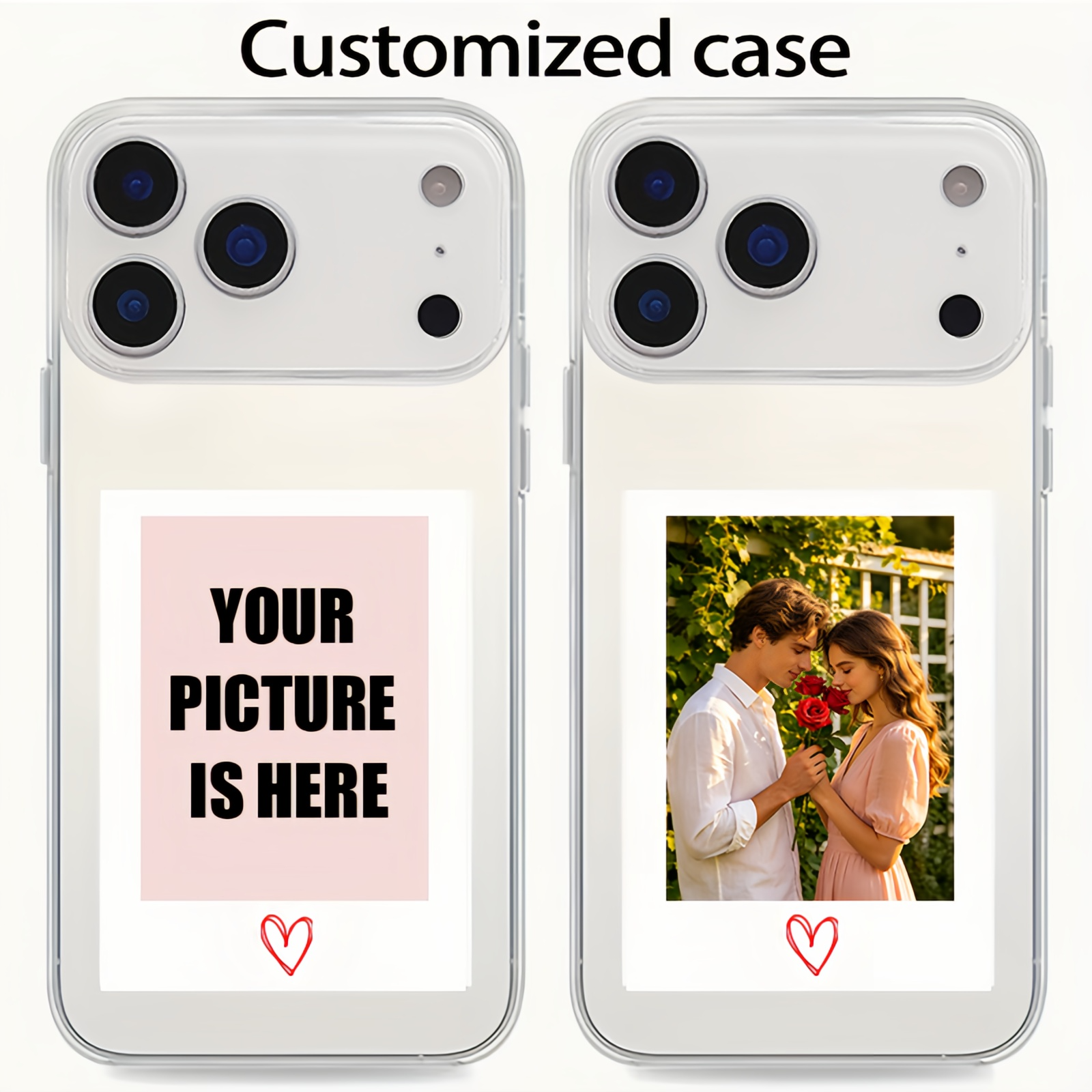 Custom DIY Transparent soft sh - Phone Cases Customized ulasan dan harga