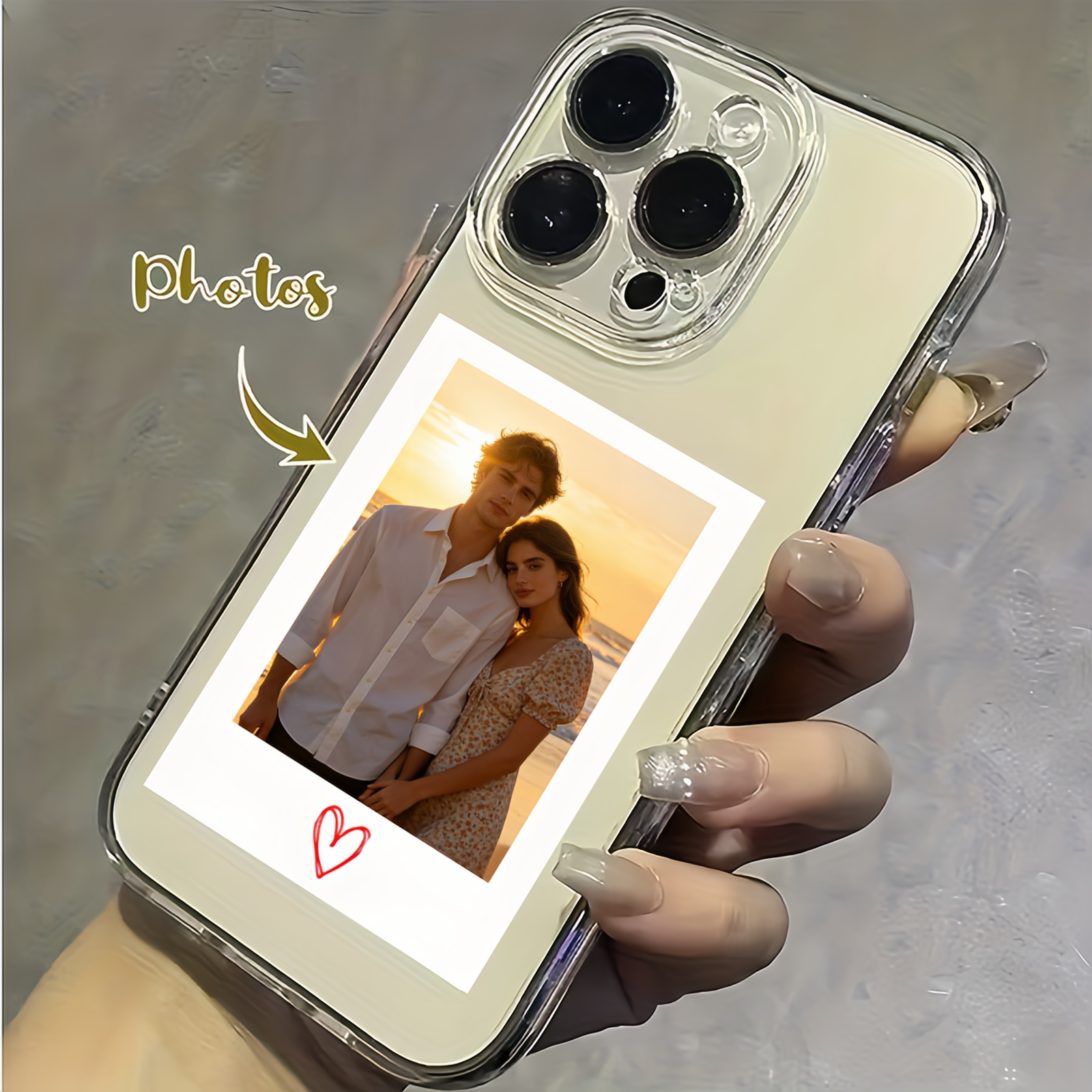 Custom DIY Transparent soft sh - Phone Cases Customized ulasan dan harga