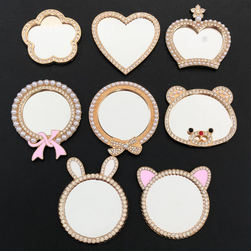 1pcs Luxury Rhinestone Mirror  - Phone Cases Junk ulasan dan harga