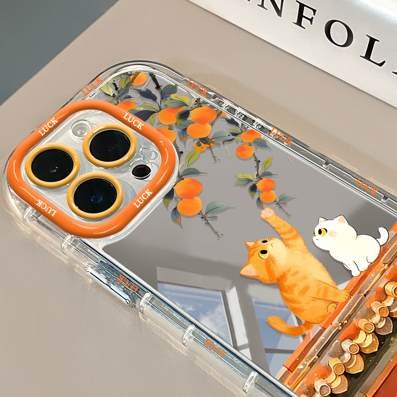 Thick Autumn Flavor Persimmon  - Phone Cases Orange ulasan dan harga