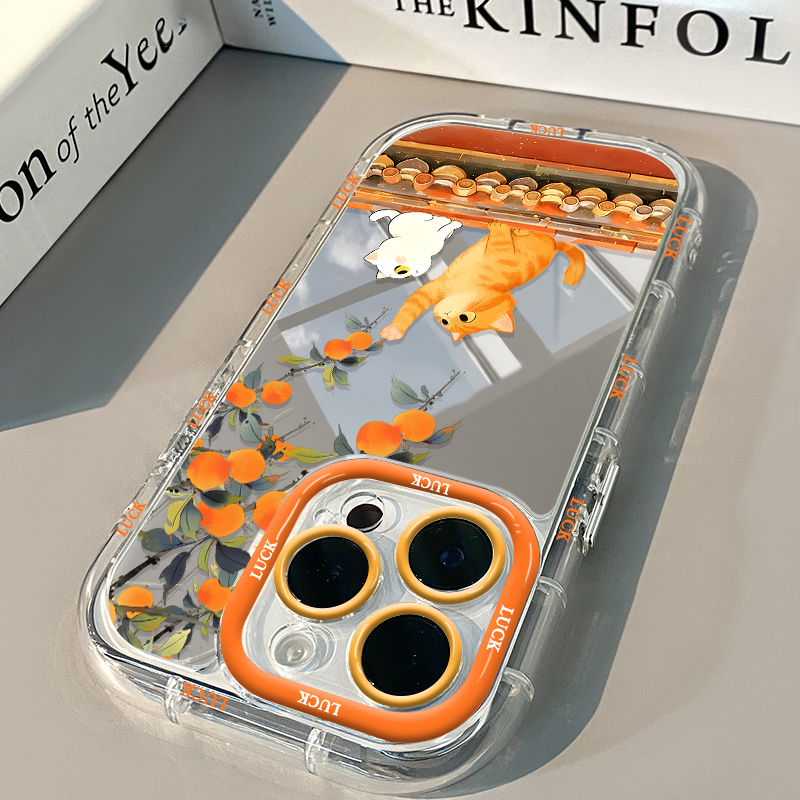 Thick Autumn Flavor Persimmon  - Phone Cases Orange ulasan dan harga