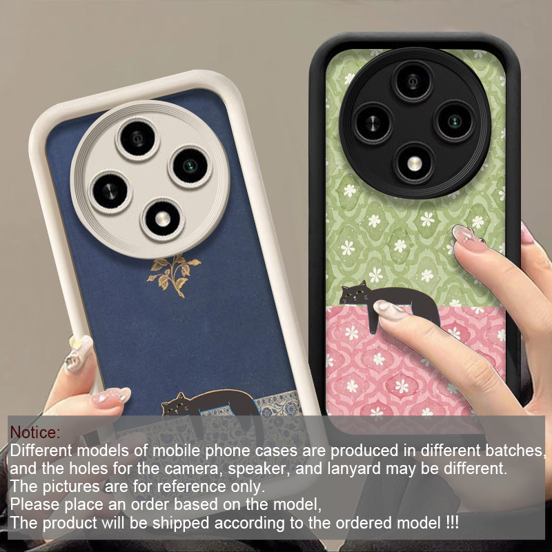 Artistic Cute Black Cat Stripe - Phone Cases Black ulasan dan harga