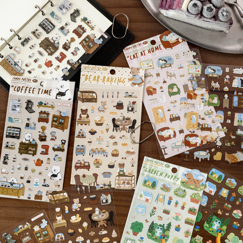 Cute Pet & Coffee Themed Decor - Phone Cases Junk ulasan dan harga