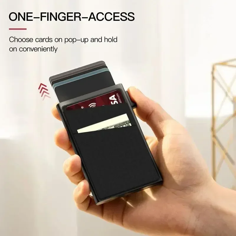 RFID Business Credit Card Hold - Card Holder Slim Case ulasan dan harga