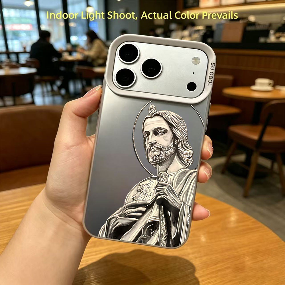 San Judas Tadeo Pattern Design - Phone Cases Xr Iphone ulasan dan harga