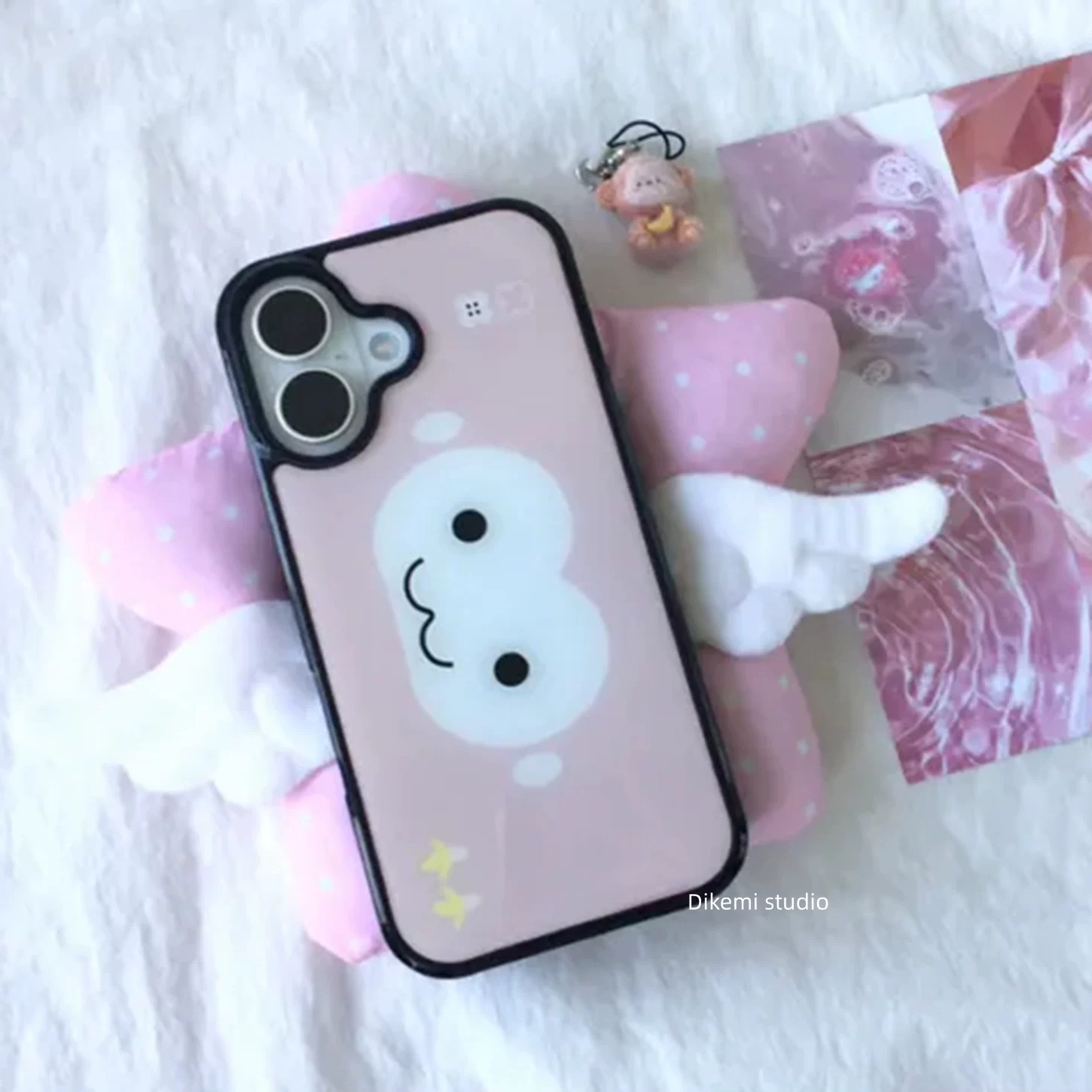 Couple Style Black & Pink Monk - Phone Cases Drop Proof ulasan dan harga