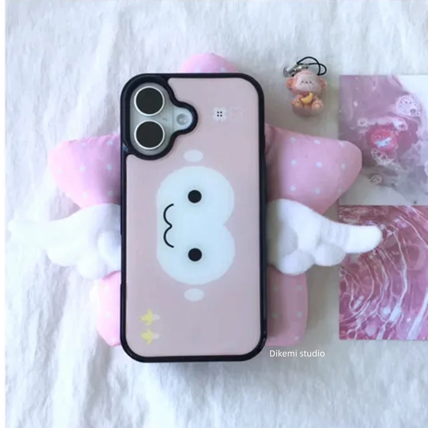 Couple Style Black & Pink Monk - Phone Cases Drop Proof ulasan dan harga