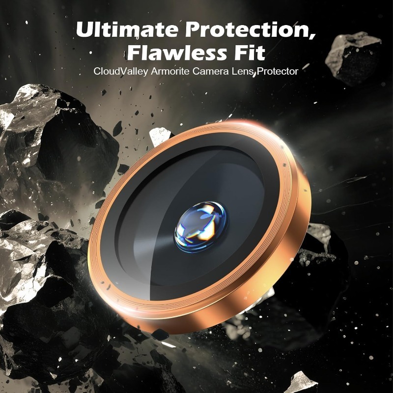Orange Metal Glass Camera Lens - Phone Cases Orange ulasan dan harga