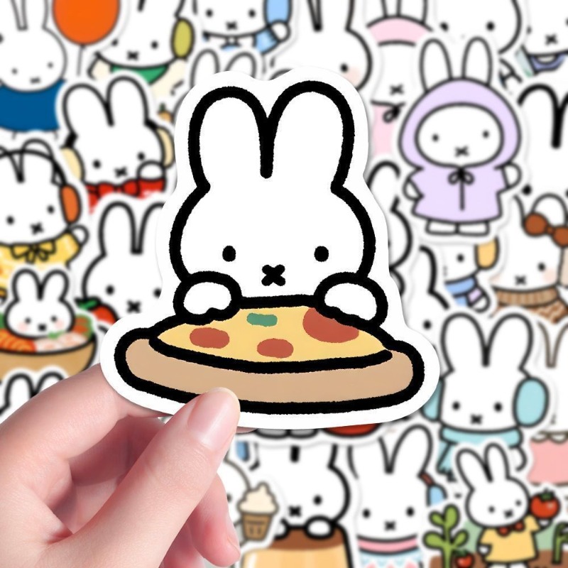 Miffy Rabbit Head Sticker High - Phone Cases Girly ulasan dan harga