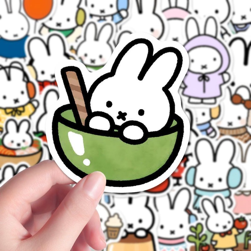 Miffy Rabbit Head Sticker High - Phone Cases Girly ulasan dan harga