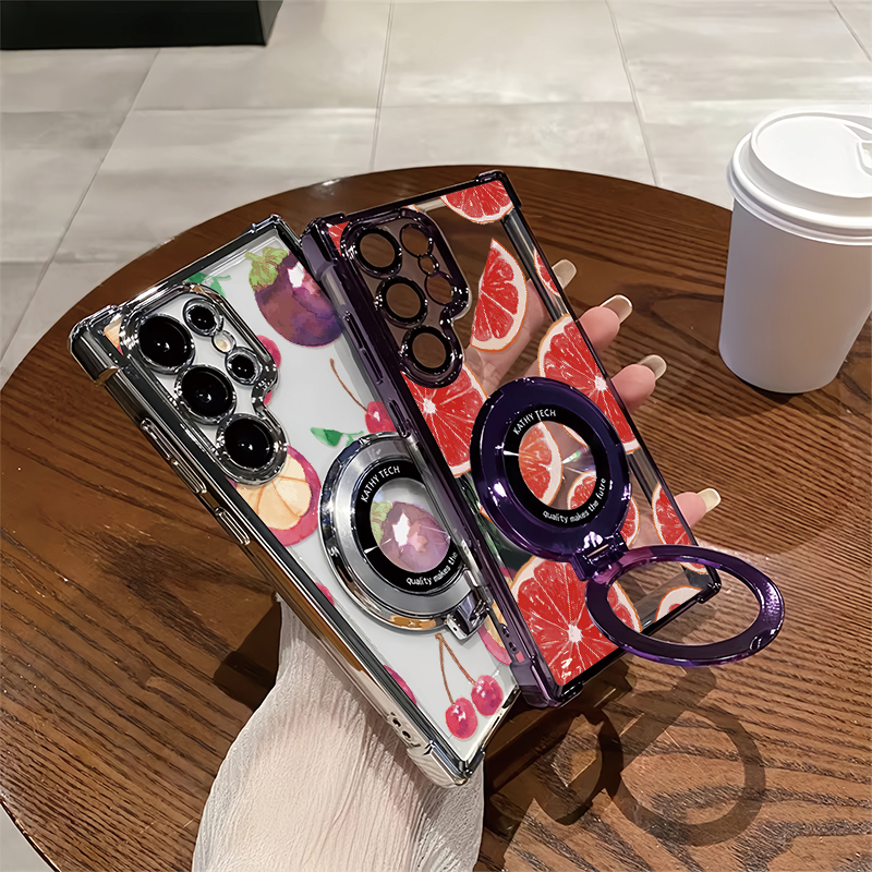 Orange Fruit Print Phone Case  - Phone Cases Orange ulasan dan harga
