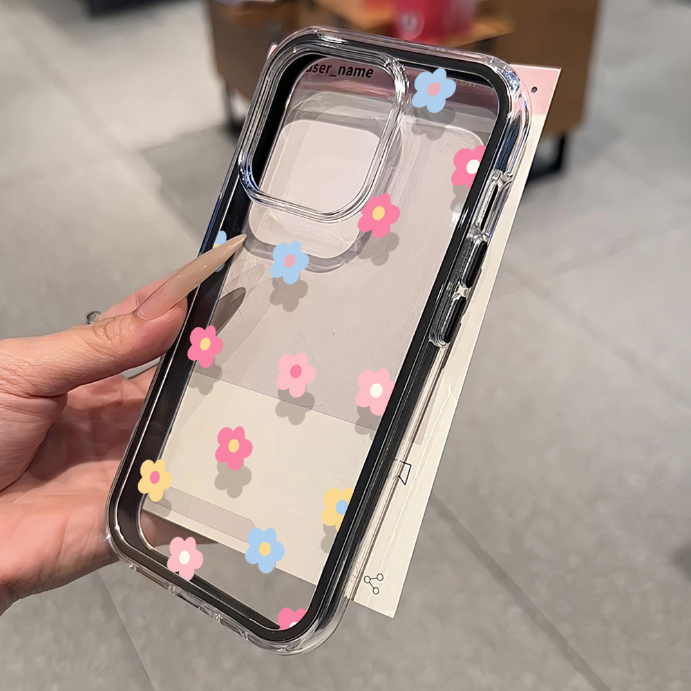 Transparent Flower Phone Case  - Phone Cases Transparent ulasan dan harga