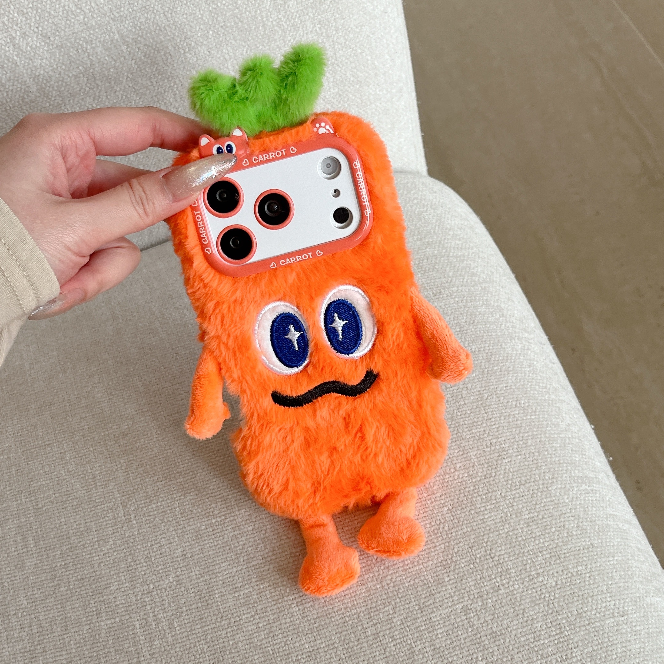 Cute Plush Phone Case with Qui - Phone Cases Cute Iphone 14 ulasan dan harga