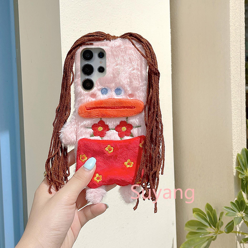 3D Funny Sausage Mouth Girl Pl - Phone Cases Ugly ulasan dan harga