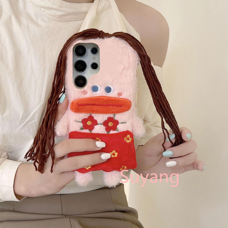 3D Funny Sausage Mouth Girl Pl - Phone Cases Ugly ulasan dan harga