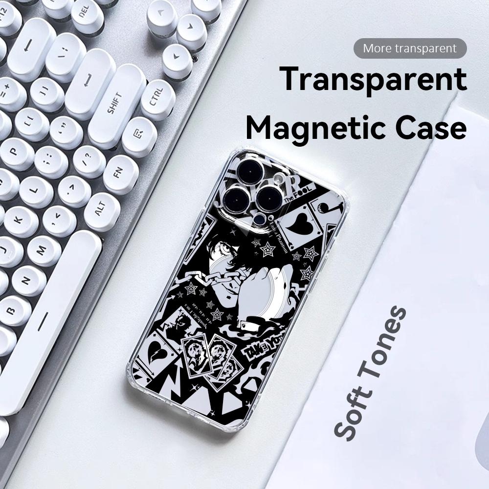 Game P-Persona 5 Phone Case Ma - Phone Cases Transparent ulasan dan harga