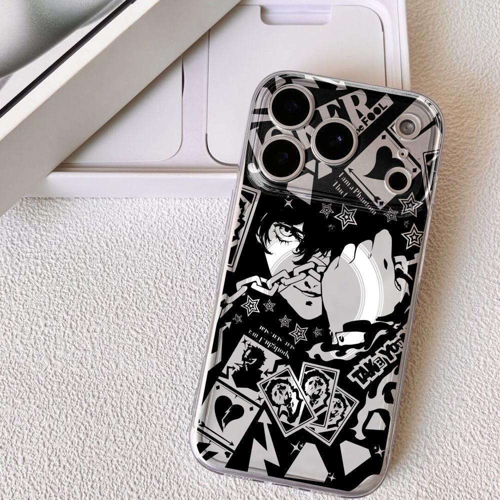 Game P-Persona 5 Phone Case Ma - Phone Cases Transparent ulasan dan harga