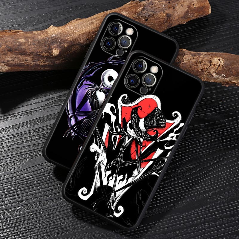 Jack Skellington Black Art Dis - Phone Cases Black ulasan dan harga