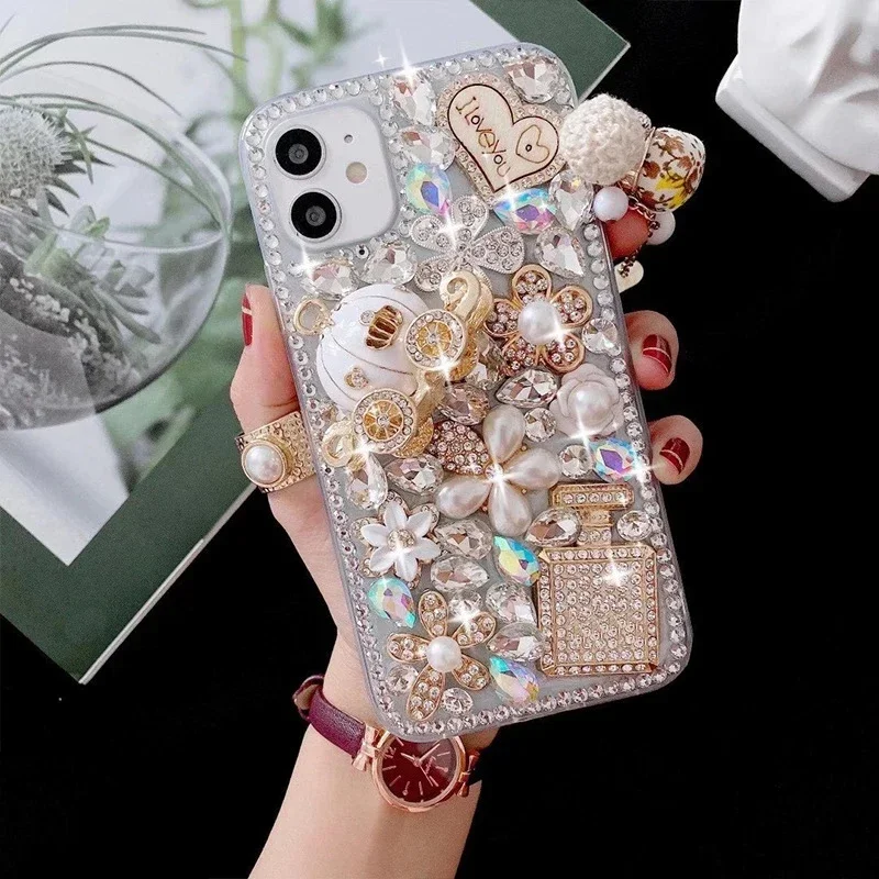 Capa Rhinestone Love Case For  - Phone Cases Junk ulasan dan harga