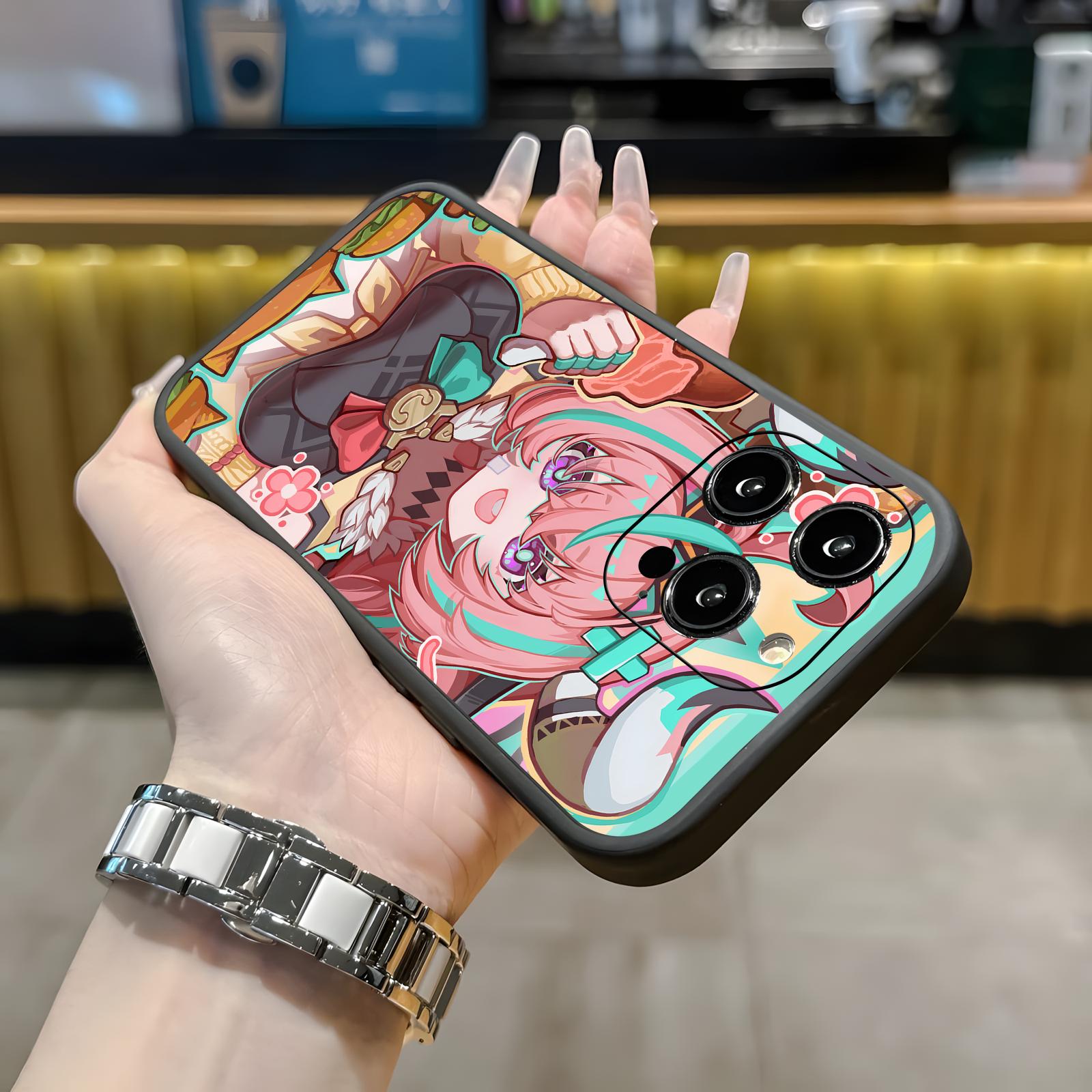 genshin impact Varesa  Phone C - Phone Cases Black ulasan dan harga