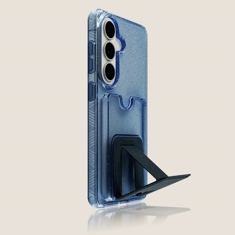 Glitter Transparent Card Walle - Glitter Shockproof Case ulasan dan harga